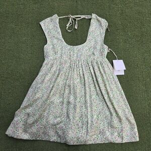Anna Nata Mini Dress Women's Small Floral